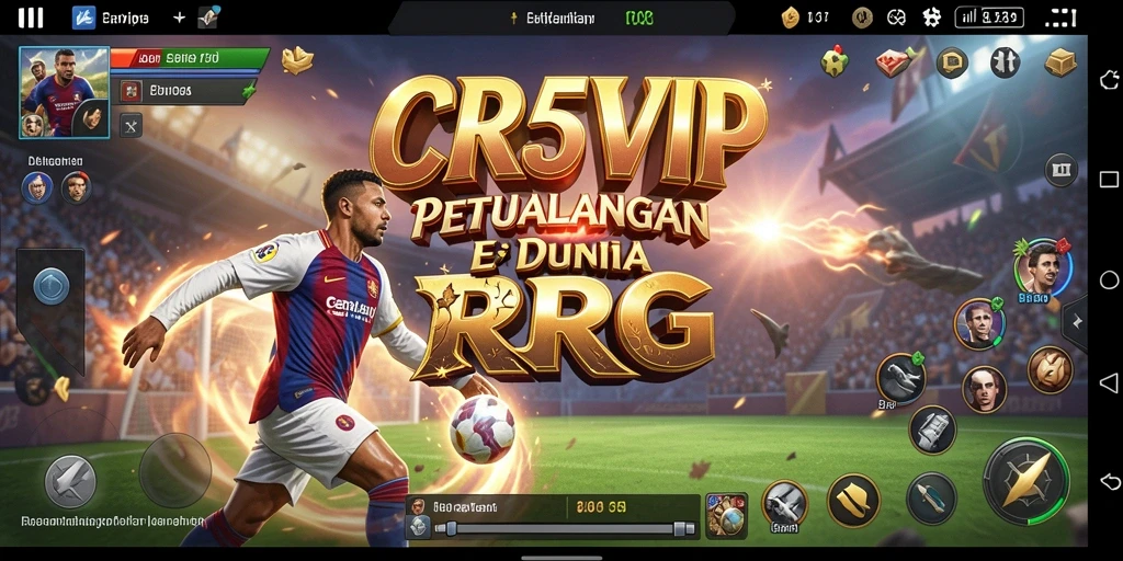 Tampilan gameplay mendebarkan dengan aksi pertarungan RPG yang seru.
