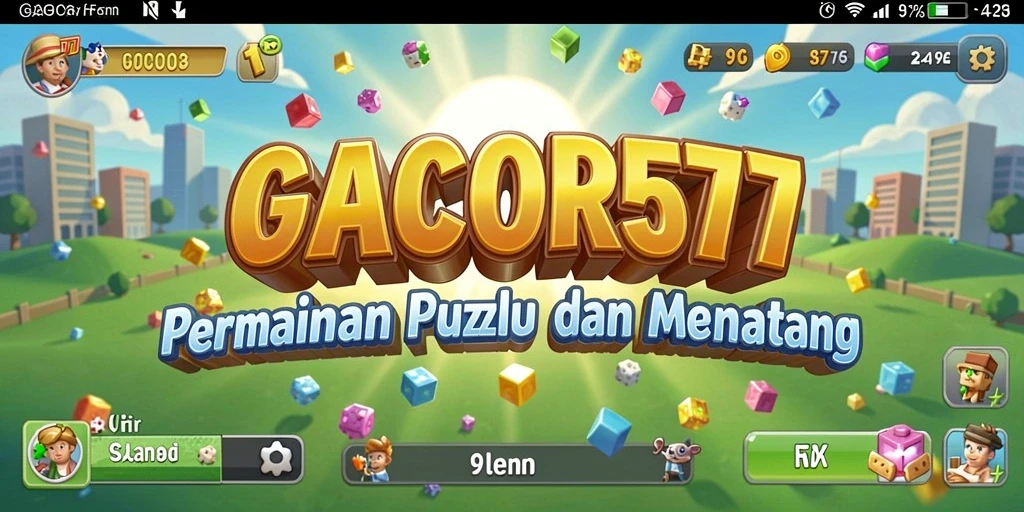Tampilan gameplay GACOR577 yang seru dan menantang.