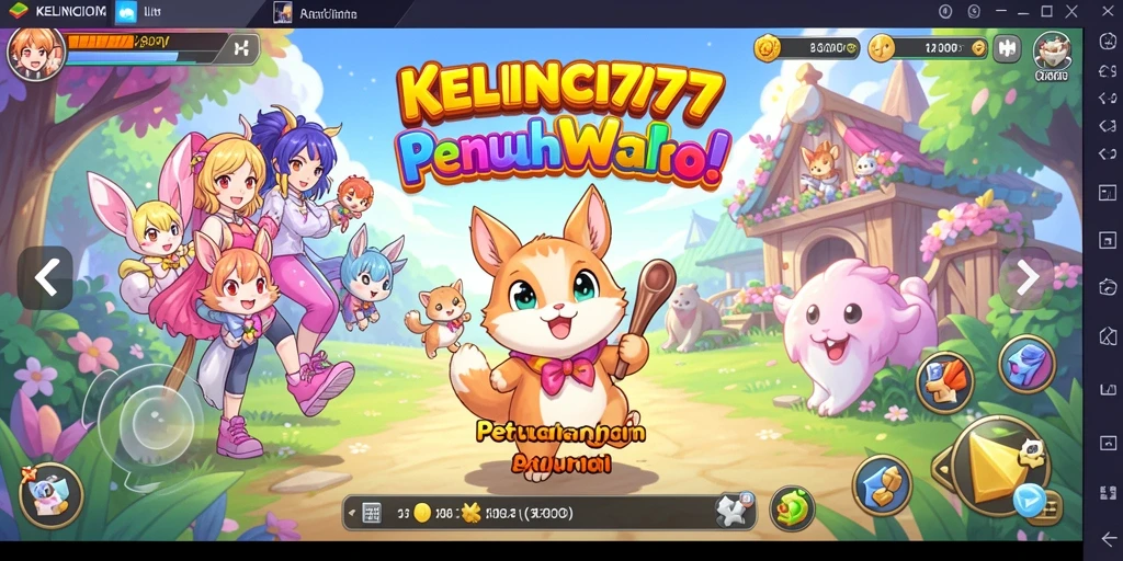 Screenshot KELINCI777 menampilkan aksi karakter Anime yang menegangkan.