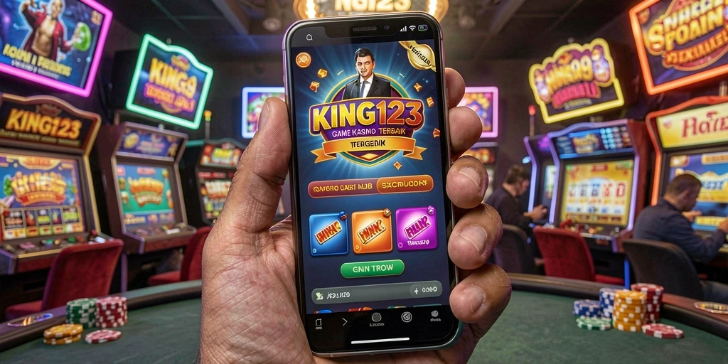 Tampilan gameplay seru dan interaktif dari KING123.