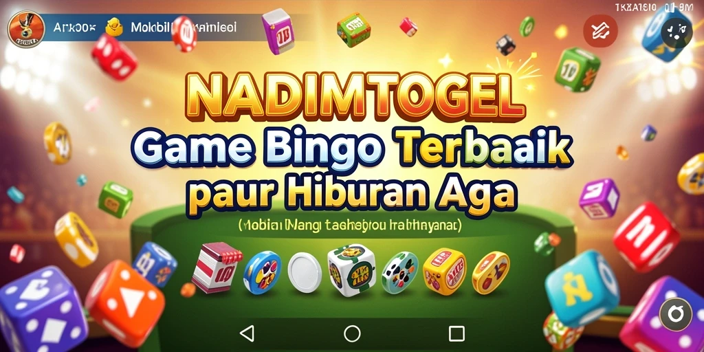 Tangkapan layar NADIMTOGEL menampilkan keseruan gameplay Bingo yang interaktif.