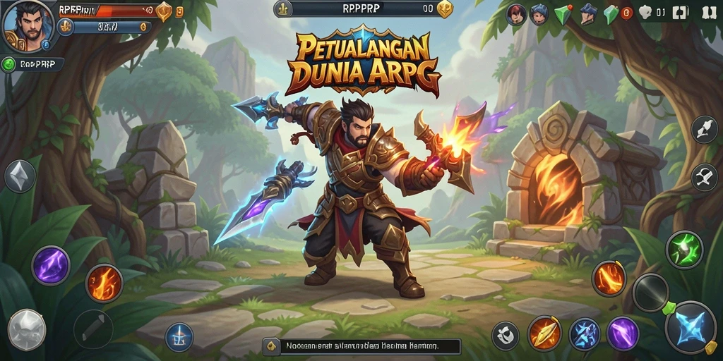Tampilan aksi seru dalam <strong>RPRPRP</strong> menunjukkan pertarungan yang mendebarkan.